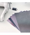 Papier scrapbooking Anthrazit 5x10 feuilles assorties