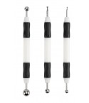 Set de 3 stylos à embosser pour papier