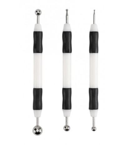 Set de 3 stylos à embosser pour papier