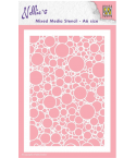 Stencil A6 Size Bubbles  - Nellie's