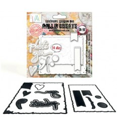 Pochoirs de découpe « Snap Thoughts »