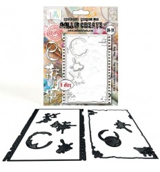 Pochoirs de découpe « Film Drip »