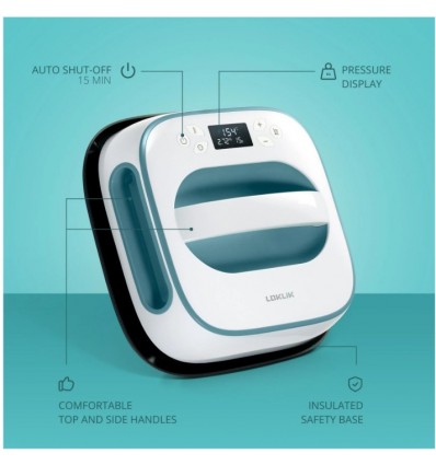 LOKLiK Easy Heat Press - 25.5 x 25.5 cm - Presse à transfer