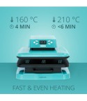 LOKLiK Auto Heat Press - Transferpresse 38 x 38 cm