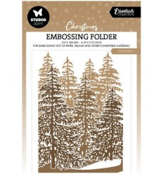 Prägeschablone Pine Forest Wald - Studio Light
