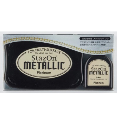 StazOn Platinum Metallic Stempelkissen mit Refill -VC
