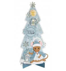 Pochoir de découpe &quot; Ice Crystals&quot; - Marianne Design