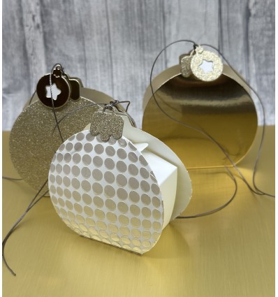 Die Christmas tree ball box - Alexandra Renke