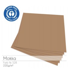 Scrapbooking Paper in Mokka, 12 Stk. 30.5 x 30.5cm 240g/m²
