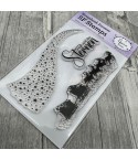Clear Stamps Christmas sleigh - Scrapbook Forever