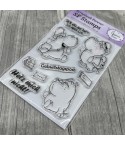 Silikonstempel Clear Stamps Hippos - Scrapbook Forever