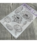 Silikonstempel Clear Stamps Lotusblume - Scrapbook Forever