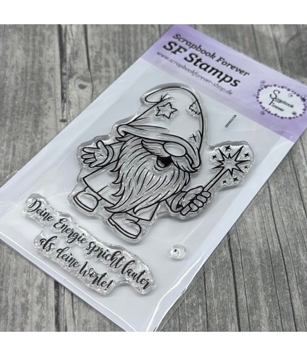 Silikonstempel Clear Stamps Wichtel Deine Energie - Scrapbook Forever