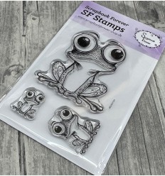 Clear Stamps frogs - Scrapbook Forever