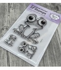 Silikonstempel Clear Stamps grenouilles - Scrapbook Forever