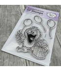 Silikonstempel Clear Stamps Vogel Geburtstag - Scrapbook Forever