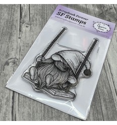 Clear Stamps Wichtel auf Schaukel - Scrapbook Forever
