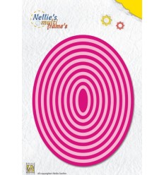 Stanzschablonen Oval - Nellie&#039;s