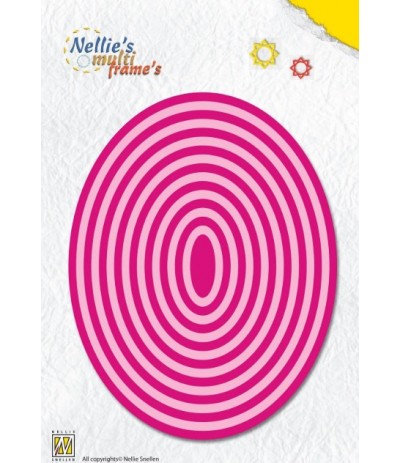 Stanzschablonen Oval - Nellie's