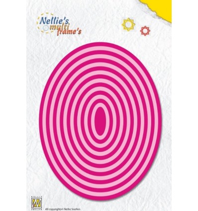 Stanzschablonen Oval - Nellie's