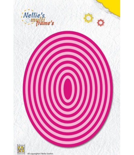 Stanzschablonen Oval - Nellie's