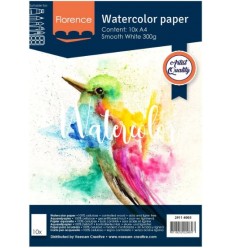 Aquarell Papier smooth white - Florence