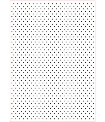 Embossing Folder Dots Size A4 - VC