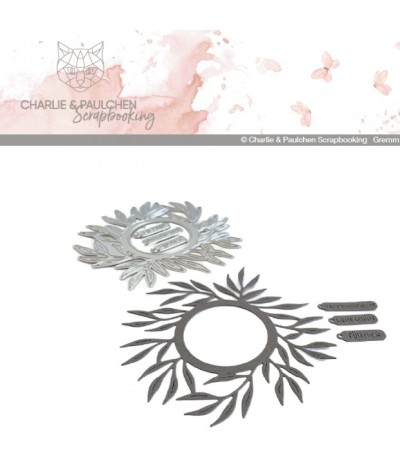 Matrices  Basic Kranz schmale Blätter - Charlie & Paulchen