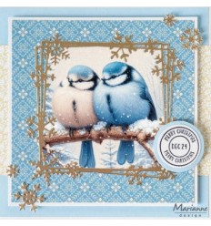 Stanzschablone Schneeflocken Rahmen Snowflakes - Studio Light