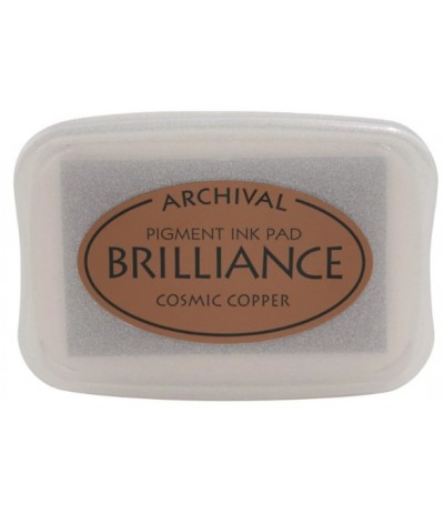 Tampon encreur Archival Brilliance pigment cuivre - Tsukineko