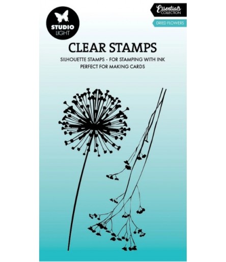 Silikonstempel Trockene Blumen - Studio Light