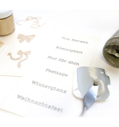 Stencil Schablone Weihnachtsfest - Renke