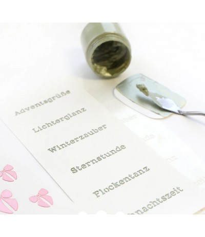 Stencil Schablone Frohes Fest - Renke
