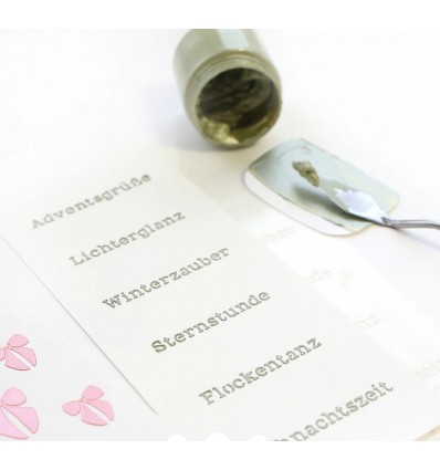 Stencil Schablone Weihnachtszeit - Renke