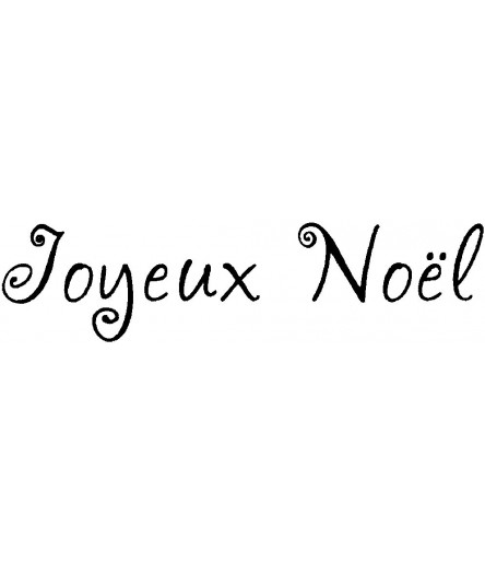 Joyeux Noël - Tampon