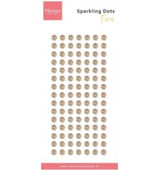 Self-adhesive rhinestones  Dots Fire - Marianne Design