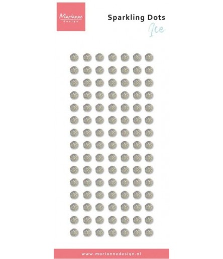 Self-adhesive rhinestones  Dots Ice - Marianne Design