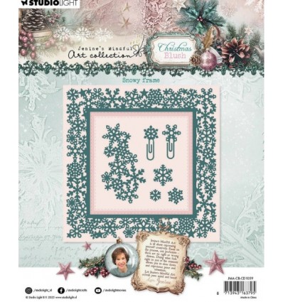 Stanzschablone Schneeflockenrahmen Snowy Frame - Studio Light