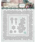 Stanzschablone Schneeflockenrahmen Snowy Frame - Studio Light