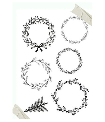 Clear Stamps Winterkranzliebe - Creative Depot