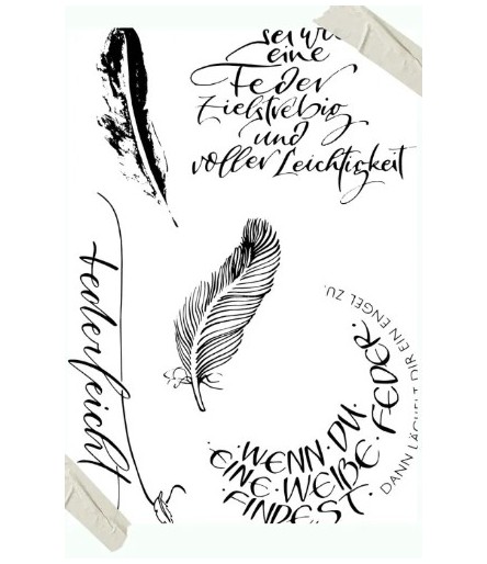 Clear Stamps Federleichte Sprüche - Creative Depot