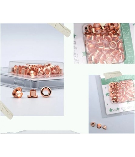 Ösen Eyelet Rosegold 5mm - Creative Depot