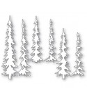 Stanzschablone Layerd Narrow Pines - Memory Box
