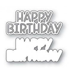 Craft die -  Happy Birthday - Memory Box