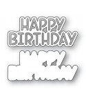 Matrice Troquel Happy Birthday - Memory Box
