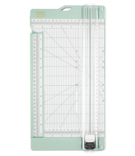 Paper cutting machine mint with folding tool - Vaessen