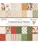 Scrapbooking Papier Christmas Wish - 6" x 6" - Maja Design
