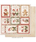 Scrapbooking Papier Christmas Wish - 6" x 6" - Maja Design