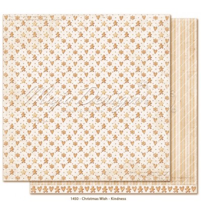 Scrapbooking Paper Christmas Wish - Kindness 12x12" - Maja Design