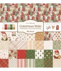 Scrapbooking Papier Christmas Wish 12x12" - Maja Design